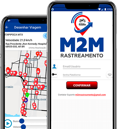 Download app M2M Rastreamento